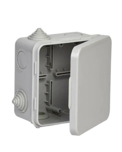 Коробка КМ 100х100х50 GENERICA (UKO31-100-100-050-K03-54G). Коробка распаячная для открытой проводки. GENERICA в Якутске