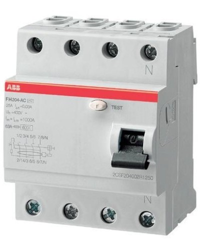 FH204 AC-40/0,03 (2CSF204004R1400). Выключатель дифференциального тока (УЗО). ABB в Якутске