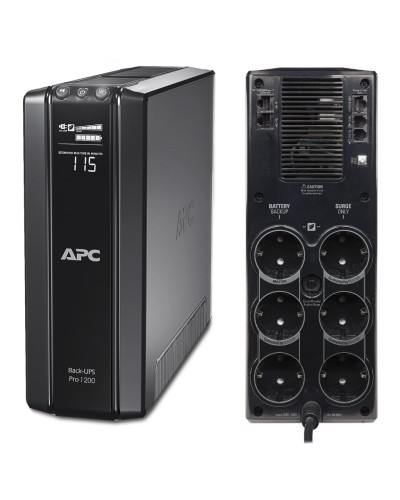 BR1200G-RS APC Back-UPS Pro 1200 ВА. Источник бесперебойного питания. APC в Якутске