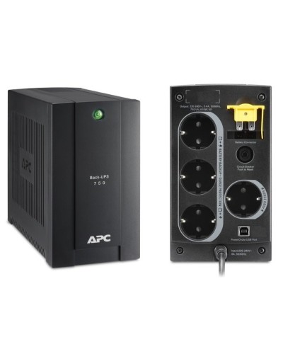 BC750-RS APC Back-UPS 750 ВА. Источник бесперебойного питания. APC в Якутске