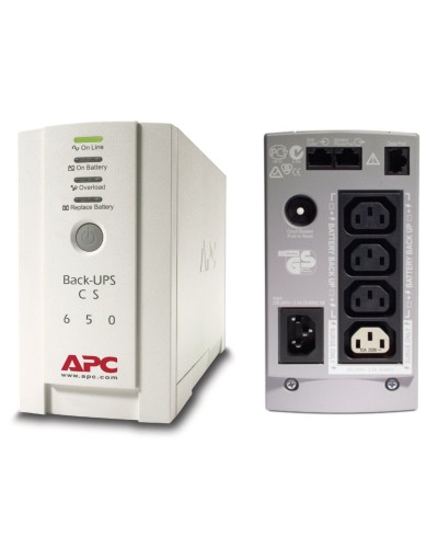 BK650EI APC Back-UPS 650 ВА. Источник бесперебойного питания. APC в Якутске