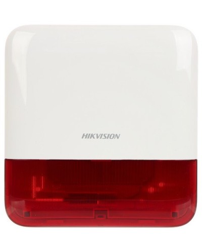 DS-PS1-E-WE Red Indicator. Оповещатель свето-звуковой радиоканальный уличный. AX PRO Hikvision в Якутске