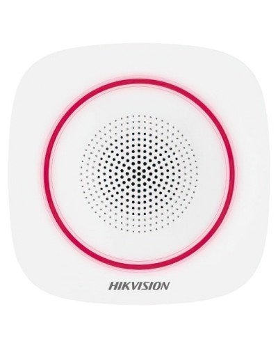 DS-PS1-II-WE(RU) Red Indicator. Оповещатель свето-звуковой радиоканальный. AX PRO Hikvision в Якутске
