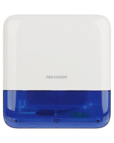 DS-PS1-E-WE Blue Indicator. Оповещатель свето-звуковой радиоканальный уличный. AX PRO Hikvision в Якутске