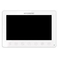 AT-VD751C/M K EXEL WH. Монитор домофона цветной с функцией «свободные руки». AccordTec