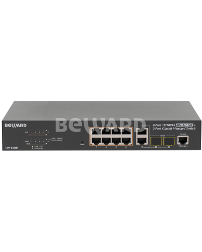 STW-822HP. Коммутатор 8-портовый. Beward в Якутске
