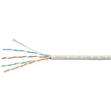 UTP-4P-Cat.5e-SOLID-GY (7171c). Кабель «витая пара» (LAN) для структурированных систем связи. CABEUS