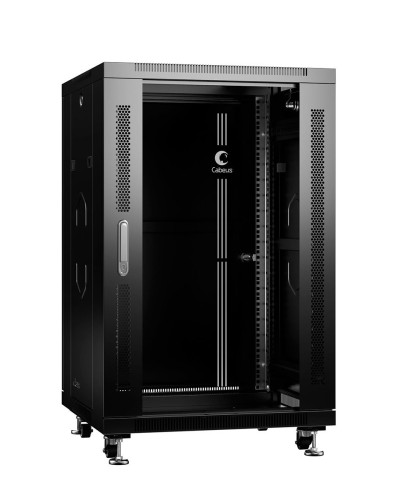 SH-05C-18U60/100-BK (8539c). Шкаф телекоммуникационный 19 напольный 18U. CABEUS в Якутске