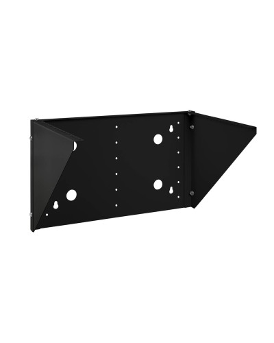 NC-6U-V-BK (12027c). Кронштейн настенный вертикальный 19 6U, цвет черный. CABEUS в Якутске