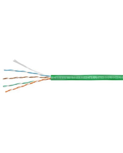 UTP-4P-Cat.5e-SOLID-LSZH-GN (9779c). Кабель «витая пара» (LAN) для структурированных систем связи. CABEUS в Якутске