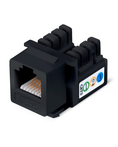 KJ-RJ12-90-BK (9481c): Вставка Keystone Jack в Якутске