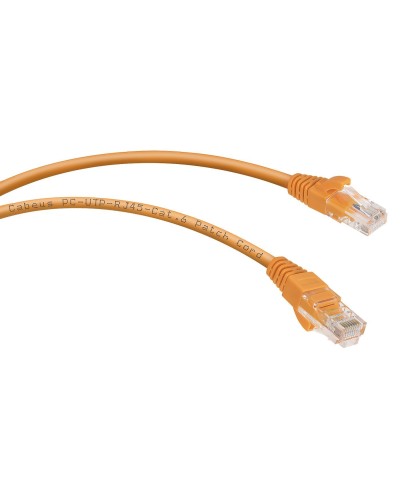 PC-UTP-RJ45-Cat.6-0.3m-OR (8696c), оранжевый. Патч-корд медный. CABEUS в Якутске