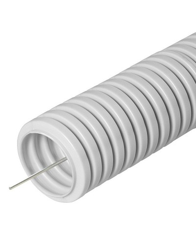 FCPL-32-PVC-025-1-GY (11230c): Труба гофрированная гибкая, лёгкая с протяжкой в Якутске
