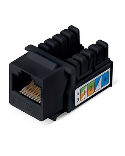 KJ-RJ45-Cat.6-90-BK (9483c): Вставка Keystone Jack RJ-45 в Якутске