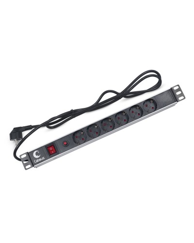 PDU-6P-F-2EU (7296c). Блок розеток 19. CABEUS в Якутске