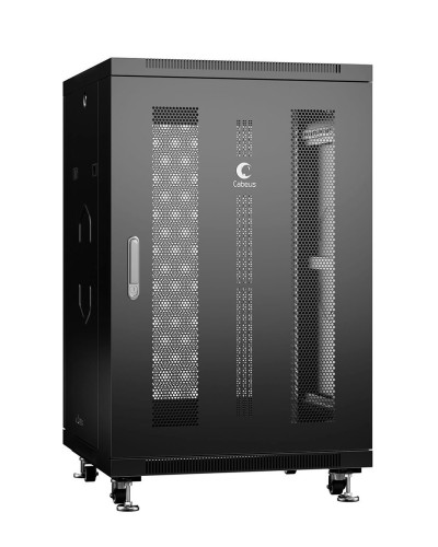ND-05C-18U60/100-BK (8531c). Шкаф телекоммуникационный 19 напольный 18U. CABEUS в Якутске