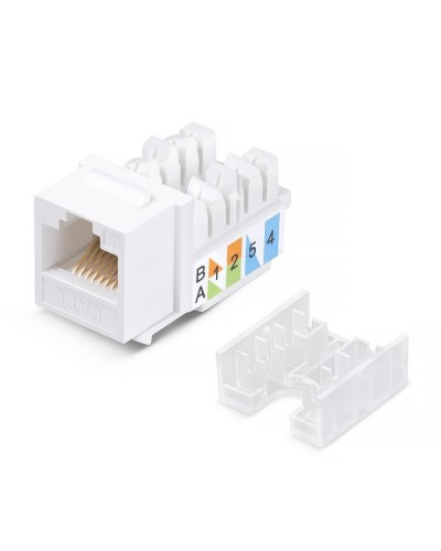 KJ-RJ45-Cat.6-90-SW (10071c): Вставка Keystone Jack RJ-45 в Якутске