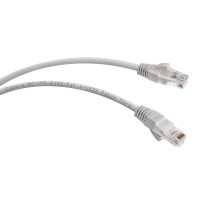 PC-UTP-RJ45-Cat.6-1.5m-LSZH (8878c), серый. Патч-корд медный. CABEUS