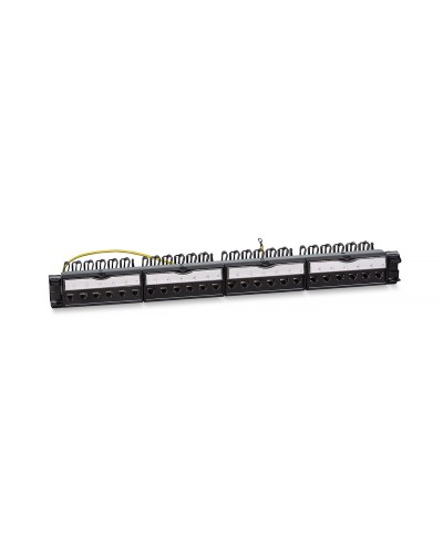 PL-24-KJ-RJ45-Cat.6-SH-180T (11833c): Патч-панель 19" (1U), 24 порта RJ-45, категория 6, полностью экранированная в Якутске