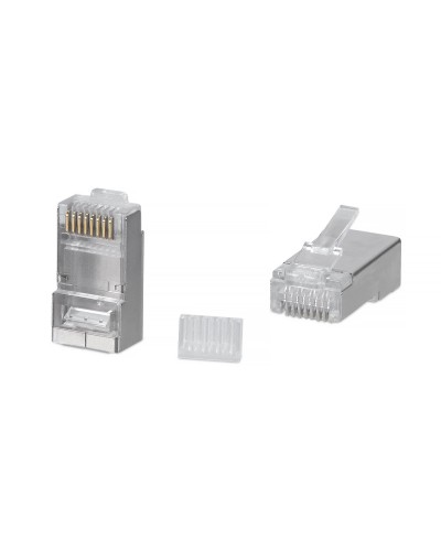8P8C-SH-C6-TWP (100 шт) (7779c). Разъем RJ-45. CABEUS в Якутске