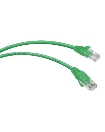 PC-UTP-RJ45-Cat.6-1.5m-GN (8685c), зелёный. Патч-корд медный. CABEUS в Якутске