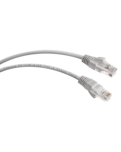 PC-UTP-RJ45-Cat.6-10m (8850c), серый. Патч-корд медный. CABEUS в Якутске