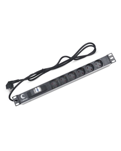 PDU-6P-B-2EU (7292c). Блок розеток 19. CABEUS в Якутске