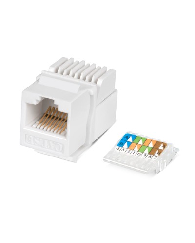 KJ-RJ45-Cat.5e-Toolless (7480c): Вставка Keystone Jack RJ-45 в Якутске