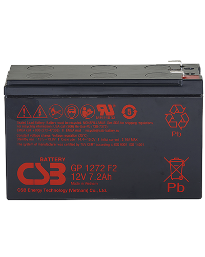 CSB GP 1272. Аккумулятор герметичный свинцово-кислотный. CSB в Якутске