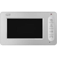 CTV-M400 (белый). Монитор домофона цветной с функцией «свободные руки». CTV