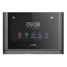 CDV-1024MA/VZ (темное серебро) Black Smog. Монитор видеодомофона цветной. Commax