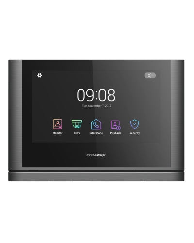 CDV-1024MA/VZ (темное серебро) Black Smog. Монитор видеодомофона цветной. Commax в Якутске
