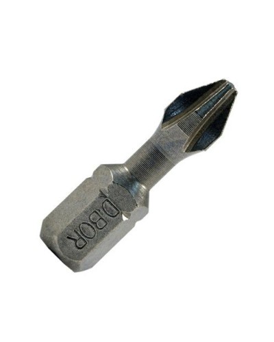 Биты Ph1x25 мм, Torsion, C 6,3 (10шт) (D-T-PH01-025-010). Биты фрезерованные. D.BOR в Якутске