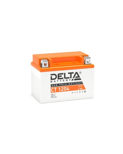 Delta CT 1204. Аккумулятор герметичный свинцово-кислотный стартерный. Delta в Якутске