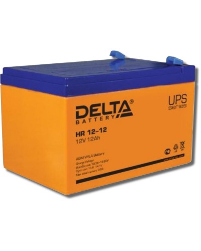 Delta HR 12-12. Аккумулятор герметичный свинцово-кислотный. Delta в Якутске
