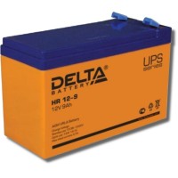 Delta HR 12-9. Аккумулятор герметичный свинцово-кислотный. Delta