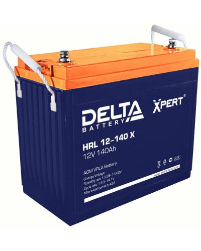 Delta HRL 12-140 X. Аккумулятор герметичный свинцово-кислотный. Delta в Якутске