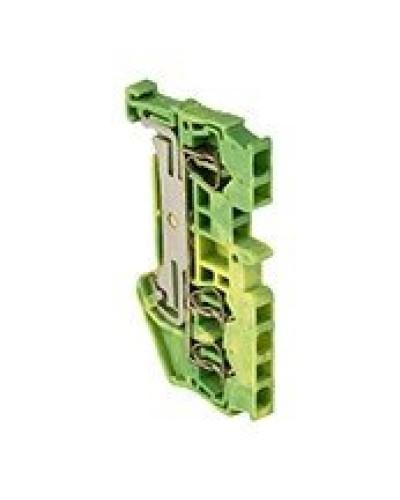 JXB-ST-2.5 3-проводная, земля, желто-зеленная (plc-jxb-st-2.5-3-pen). Колодка клеммная пружинная. EKF в Якутске