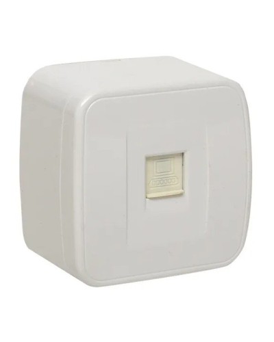 Минск Розетка RJ-45 1-местная ОП 1А (EGK01-035-10). Розетка RJ-45 1-местная ОП 1А. EKF в Якутске