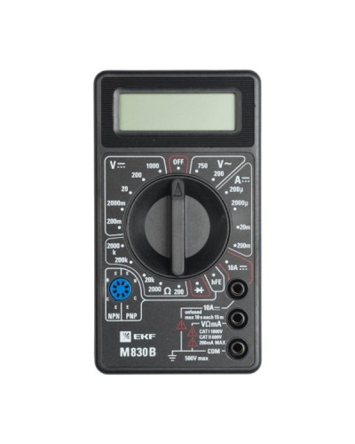 Мультиметр цифровой M830B Master (In-180701-bm830B). Мультиметр цифровой. EKF в Якутске