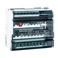 Шина нулевая в корпусе 4х11 (sn0-4х11). Шина нулевая в корпусе. EKF