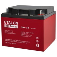 ETALON FORS 1240. Аккумулятор герметичный свинцово-кислотный. ETALON