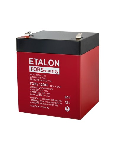ETALON FORS 12045. Аккумулятор герметичный свинцово-кислотный. ETALON в Якутске