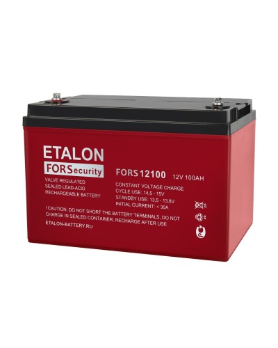 ETALON FORS 12100. Аккумулятор герметичный свинцово-кислотный. ETALON в Якутске