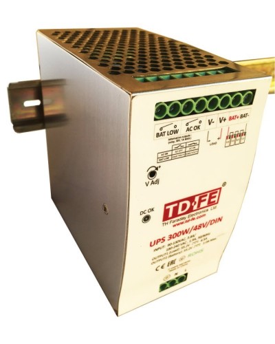 UPS 300W/48V/DIN. Блок бесперебойного питания. FARADAY в Якутске