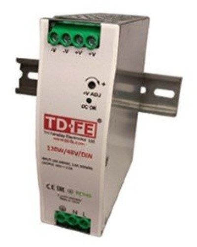 120W/48V/DIN. Блок питания. FARADAY в Якутске