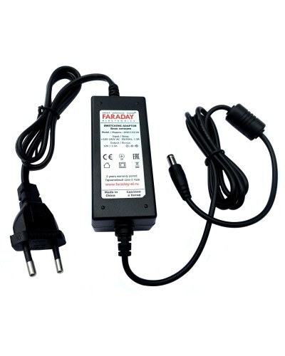 24W/12V/2A. Импульсный блок питания в пластиковом корпусе. FARADAY в Якутске