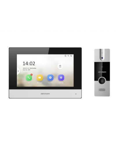 DS-KIS302-P. Комплект IP видеодомофона. Hikvision в Якутске