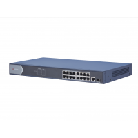 DS-3E0518P-E. Коммутатор с питанием POE. Hikvision