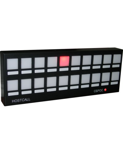 MP-730W1. Табло отображения. Hostcall в Якутске